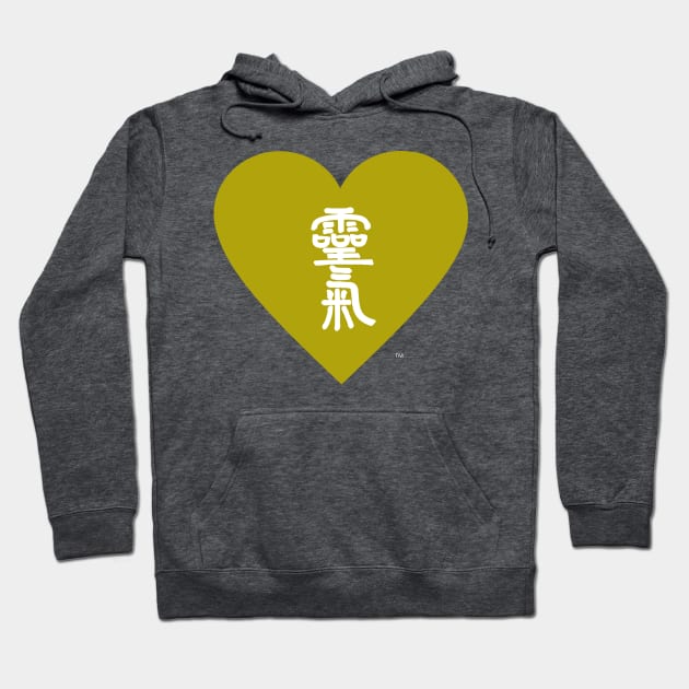 Reiki Love, Earth Star Chakra Hoodie by Heart_Creations